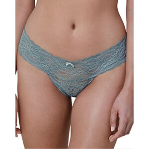Skarlett Blue Women Obsessed Thong Glass Mist Size L